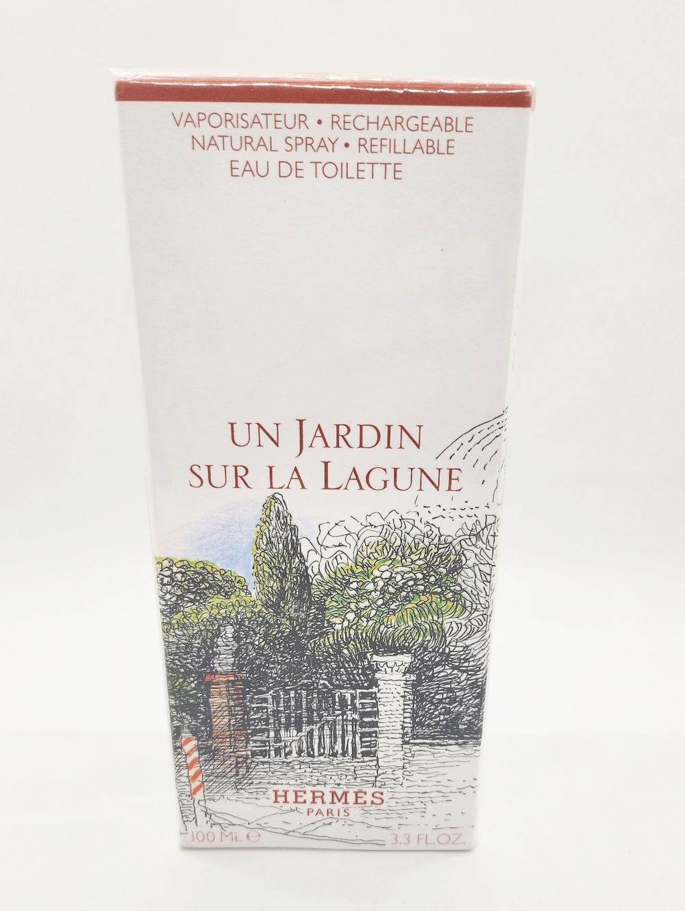 Hermes Un Jardin Sur La Lagune Eau de Toilette 3.3 Ounces